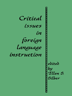 cover image of Critical Issues in Foreign Language Instruction